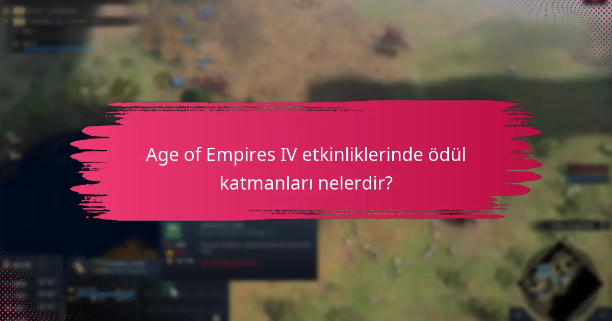 Age of Empires IV etkinlikleri ne kadar sürer?